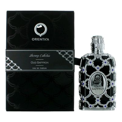 Orientica Oud Saffron for Unisex Eau de Parfum Spray, 2.7 Ounce (Luxury Collection)