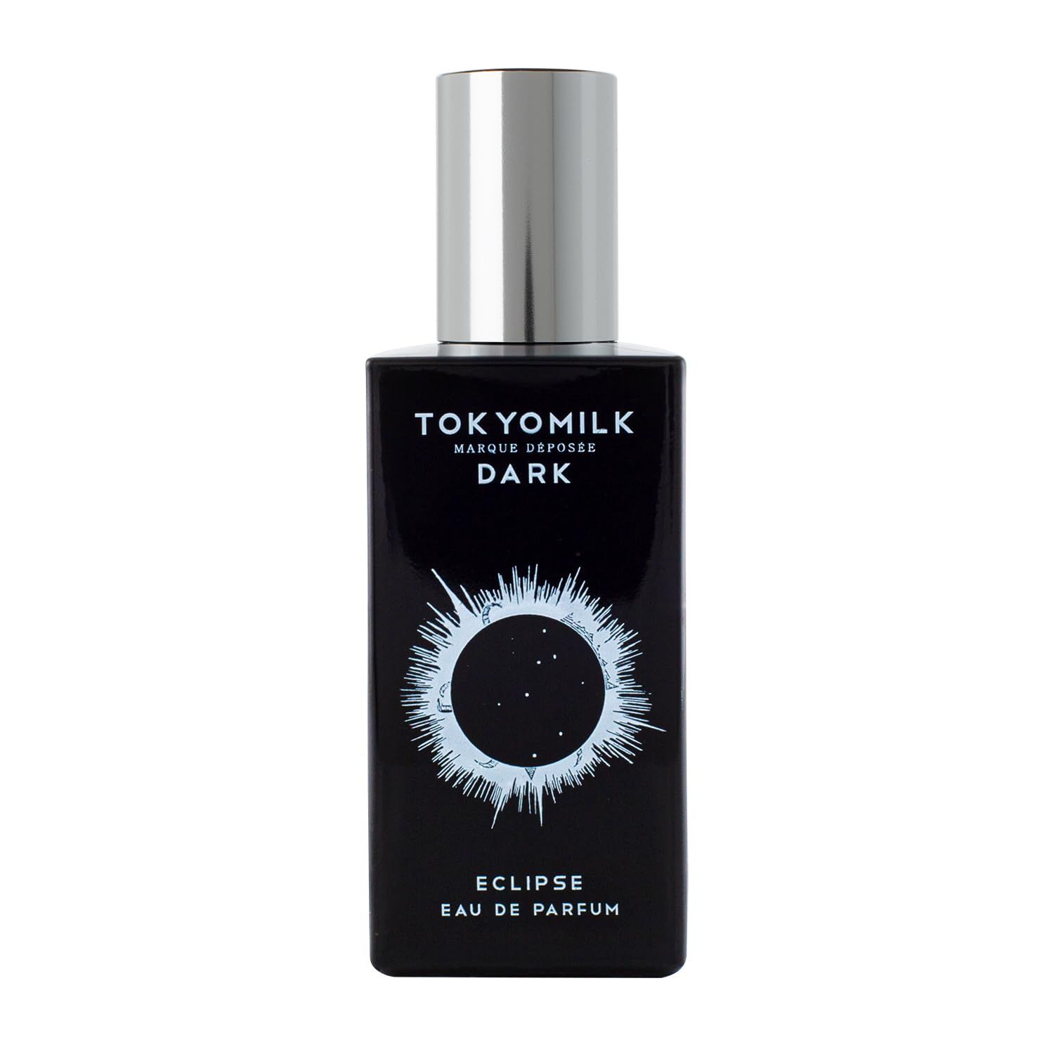 TOKYOMILK Dark Eclipse Eau de Parfum, 1.6 fl. oz, 47.3 ml - Black Anise, Mint Leaf, Smoked Amber &amp; Gardenia - Sophisticated &amp; Elegant, Men &amp; Womens Perfume, Eau de Parfum Spray