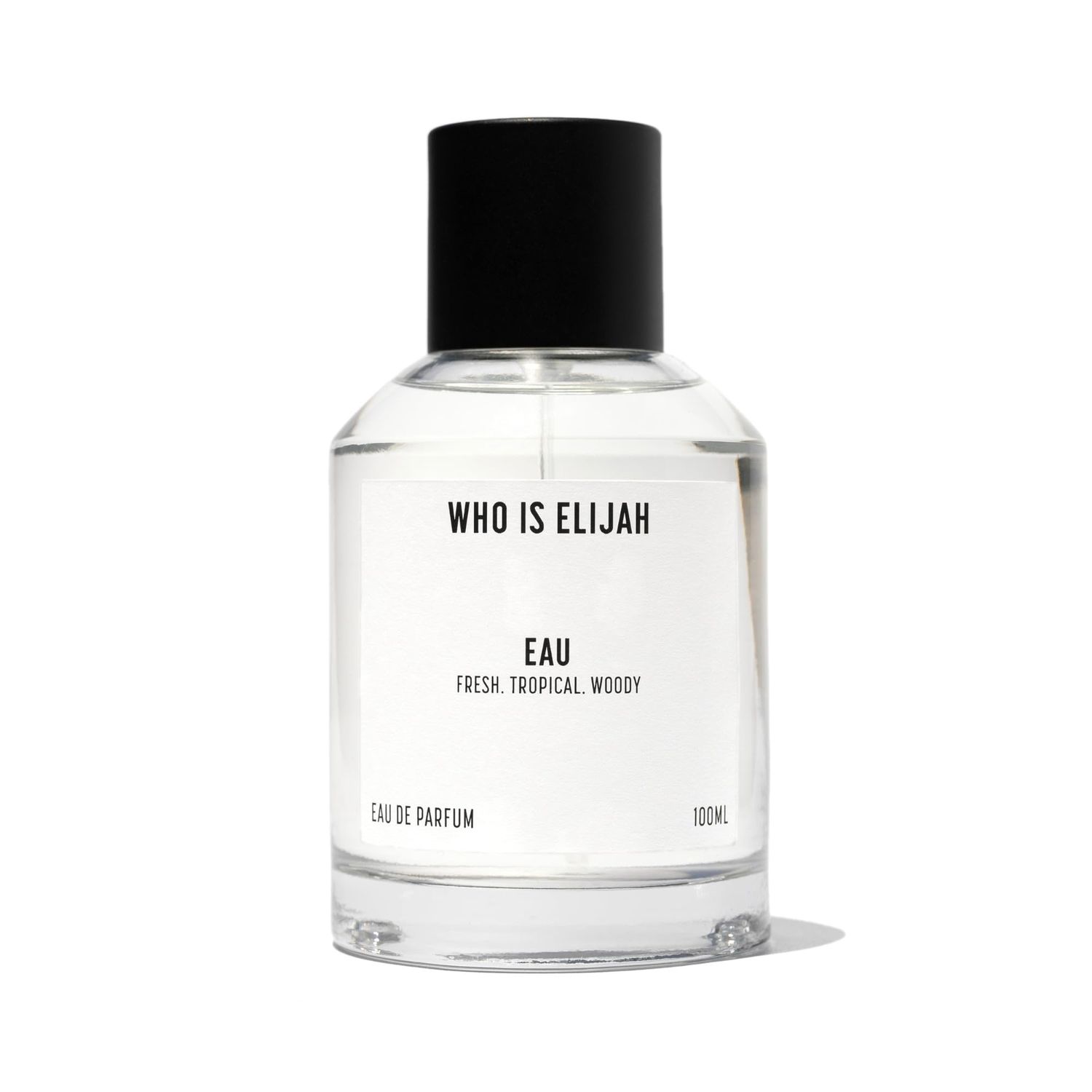 WHO IS ELIJAH EAU Perfume, Unisex Eau de Parfum for Men &amp; Women, Fresh, Tropical &amp; Woody Eau de Parfum with Exotic Coconut, Creamy Fruit &amp; Warm Woody Undertones, Unisex Cologne, 3.4 Fl Oz