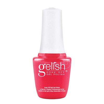 Gelish MINI Gel Nail Polish - Long-Lasting Soak Off, Vibrant Color, Professional Quality, High Shine, Chip-Resistant (Hip Hop Coral, 9mL)