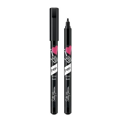 Sally Hansen Nail Art Pens, Black Round Tip, 470, 0.04 Fluid Ounce