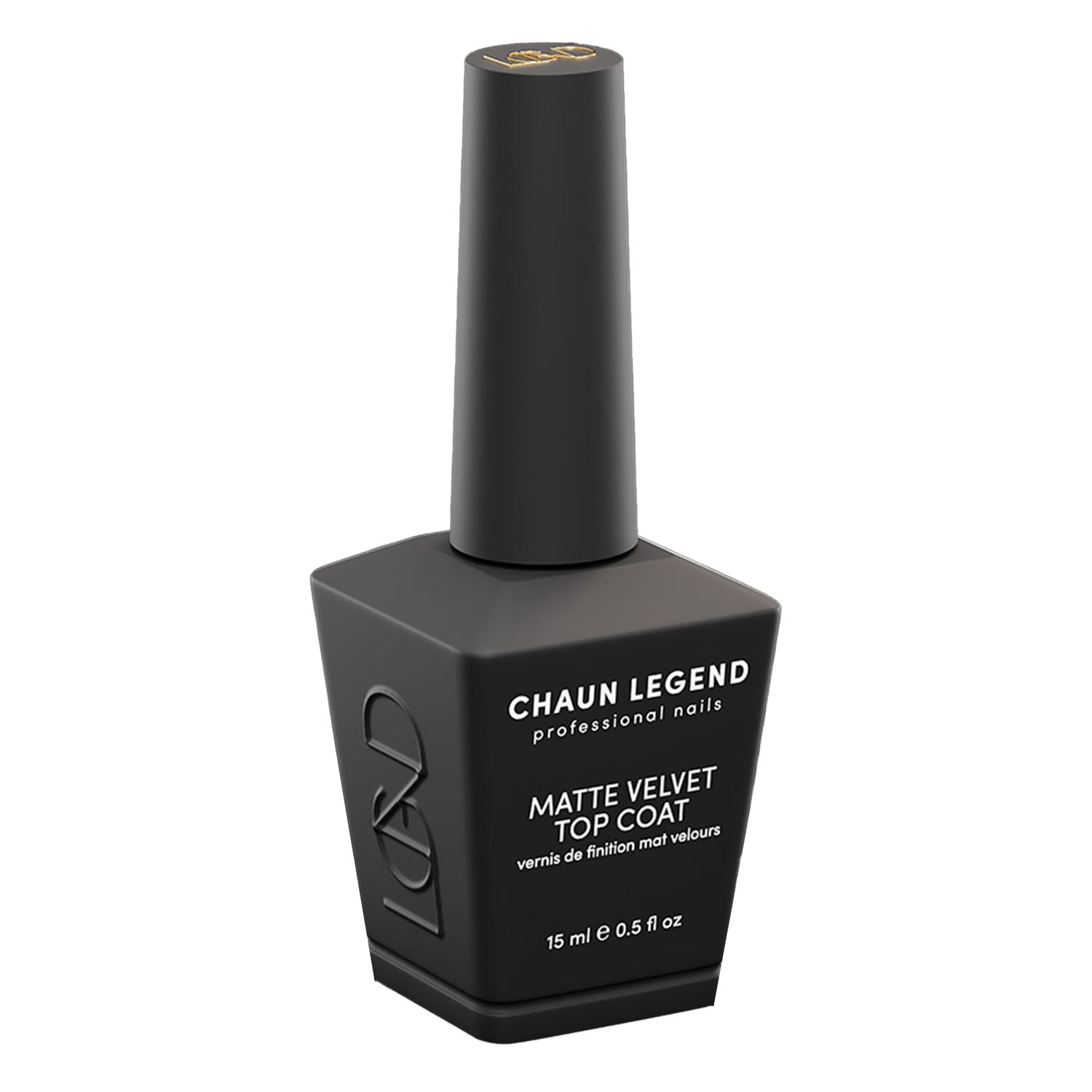 CHAUN LEGEND Velvet Matte Top Coat | Velvet Long-Lasting Matte Finish, Instant Non-Wipe Formula | Professional-Grade Quality for Flawless, Ultra-Matte Gel Polish Nails | 15 ml