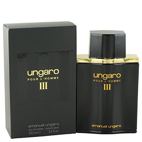 UNGARO III by Ungaro Eau De Toilette Spray (New Packaging) 3.4 oz for Men - 100 Authentic