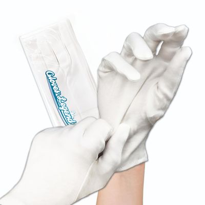 3 Pairs - Women Size Small - Gloves Legend White Cotton Moisturizing Gloves for Dry Hands Eczema Sleeping Nighttime Care