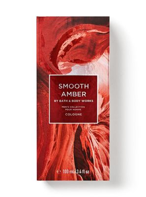 Bath and Body Works Smooth Anber Mens Fragrance 3.4 Ounces Cologne Spray (Smooth Anber)