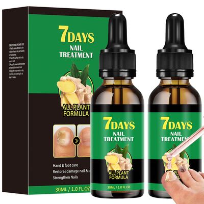 2PCS 7days Ginger Growth Serum, Ginger Cuticle Care Oil for Nails,Ginger Nail Support