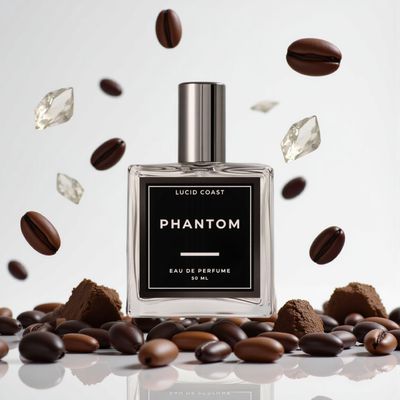 Lucid Coast Phantom- Eau De Parfum Inspired by Byr.ed.os B.lack Phanto.m, Long-Lasting Perfume For Women &amp; Men, Paraben Free, Vegan, Clean Ingredients, Unisex