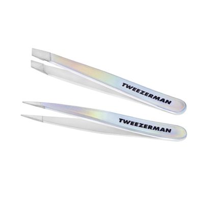 Tweezerman Winter Frost Micro Mini Slant &amp; Point Tweezer Set