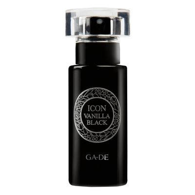 GA-DE Icon Vanilla Black Perfumed Oil - Womens Perfume - Infused with Sweet Apple, Pomegranate, Plum Notes, Gardenia, and Warm Smoky Vanilla - 1 oz