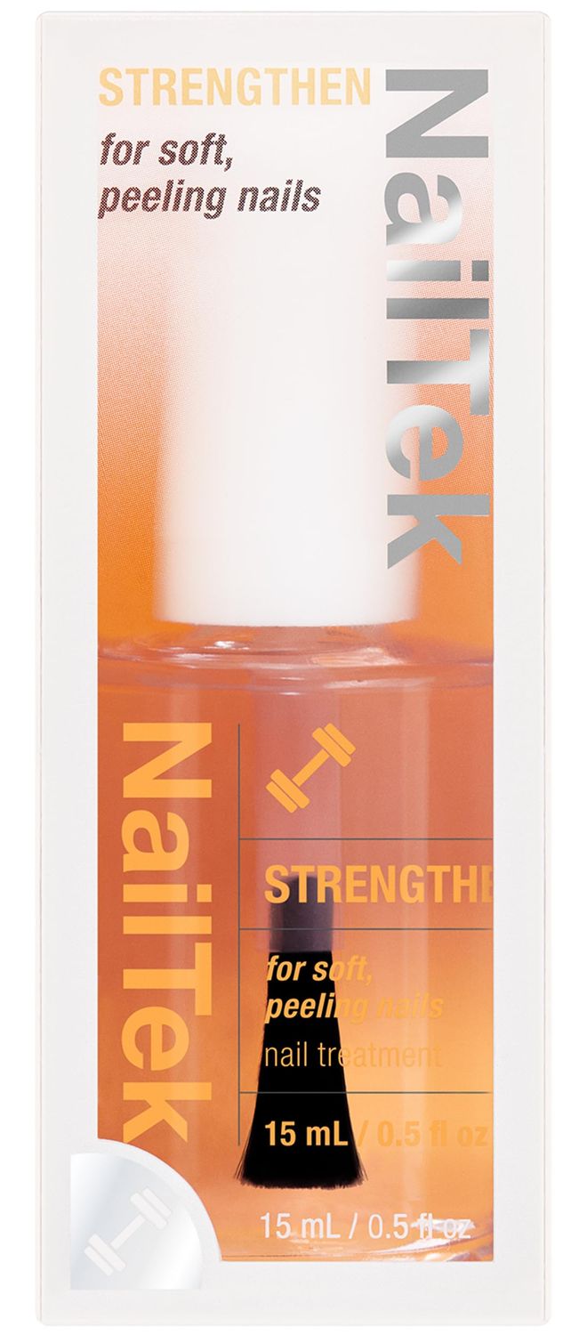 Nail Tek Formula 2 Nail Strengthener Polish - Protein-Enriched Repair Treatment for Soft, Peeling &amp; Weak Nails, Restore Nails Strength, 0.5 fl oz