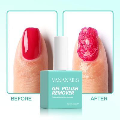 VANANAILS Gel Nail Polish Remover: Professional Gel Polish Remover with Cuticle Pusher &amp; Scraper Quickly Removes Gel Nail Polish in 3-5 Minutes Without the Need for Foil Soaking and Wrapping