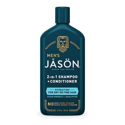 Jason Mens Hydrating 2-in-1 Shampoo and Conditioner, 12 oz