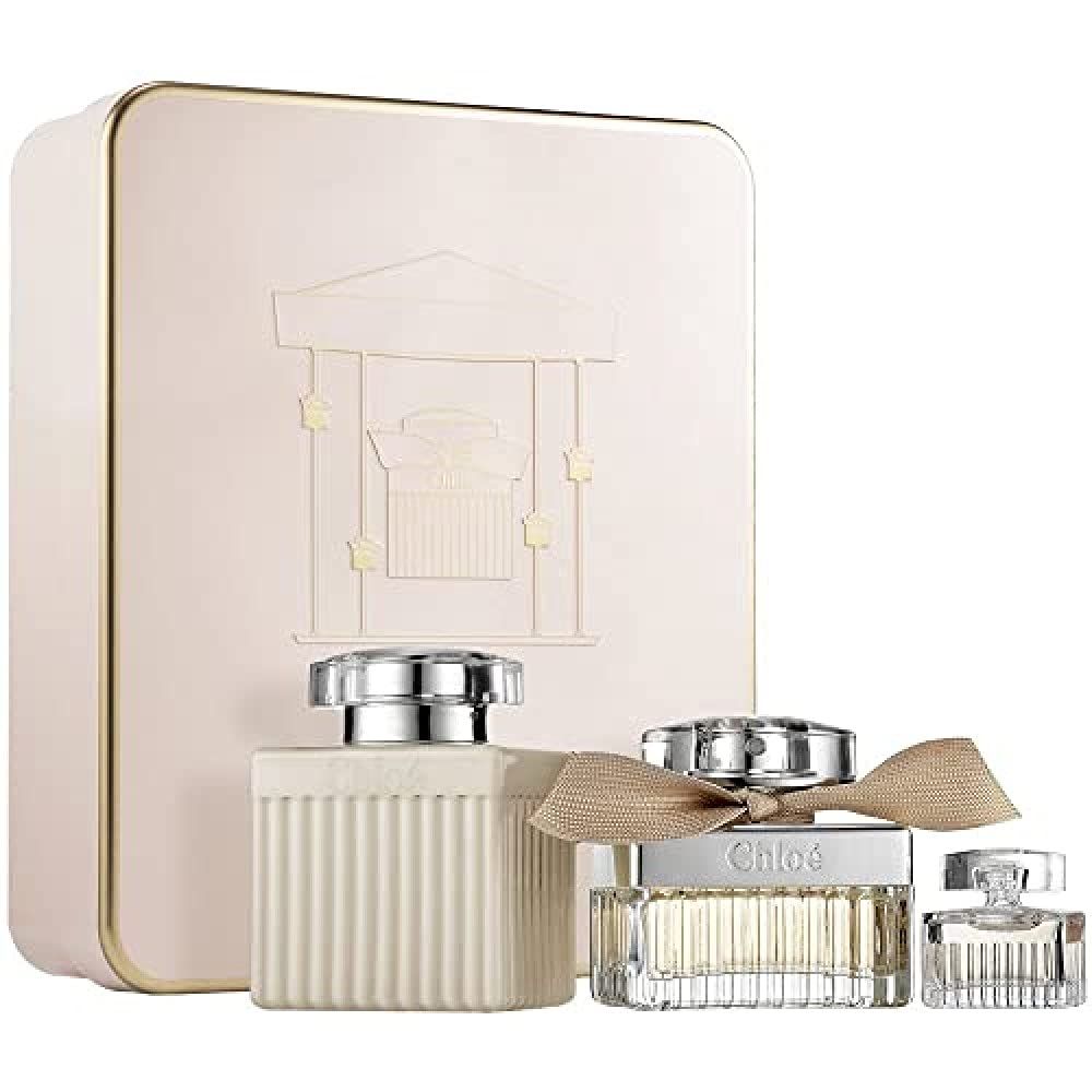 Chloe Signature 3 pcs set: 2.5 eau de parfum spray 3.4 b/l 5 ml eau de parfum mini, 3 Count