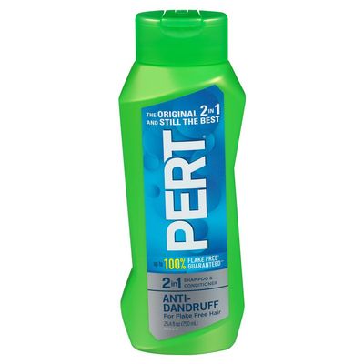 Pert Anti-Dandruff 2-in-1 Shampoo &amp; Conditioner, 25.4 fluid Ounce Bottle