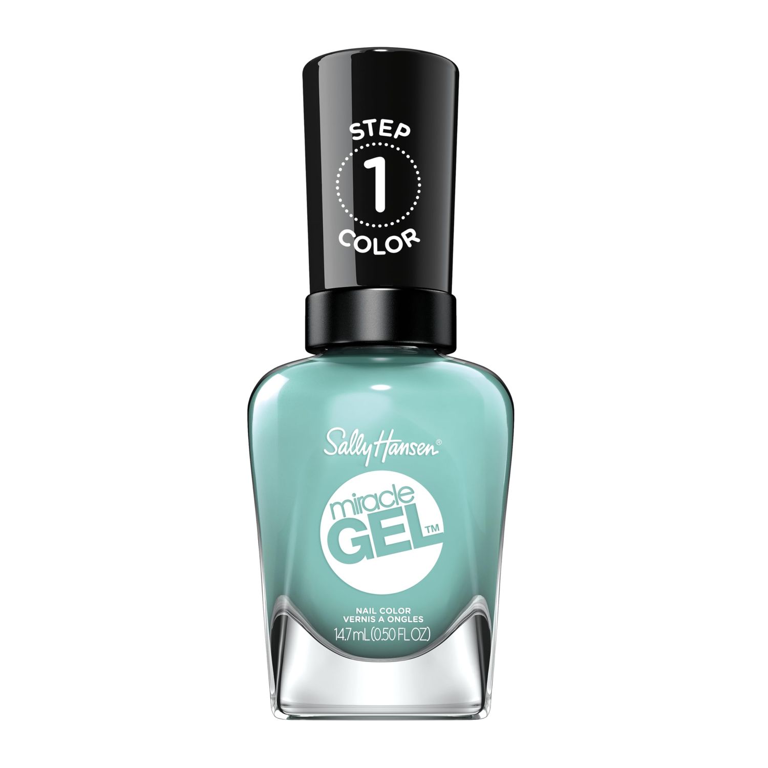 Sally Hansen Miracle Gel, Mintage, Long Lasting, Gel-Like Formula, No UV Lamp Needed, Green Nail Polish