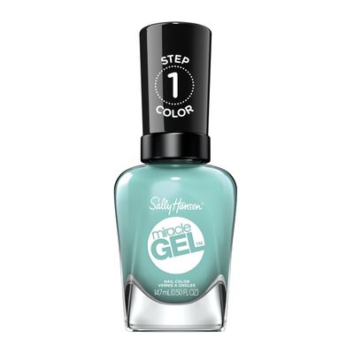 Sally Hansen Miracle Gel, Mintage, Long Lasting, Gel-Like Formula, No UV Lamp Needed, Green Nail Polish