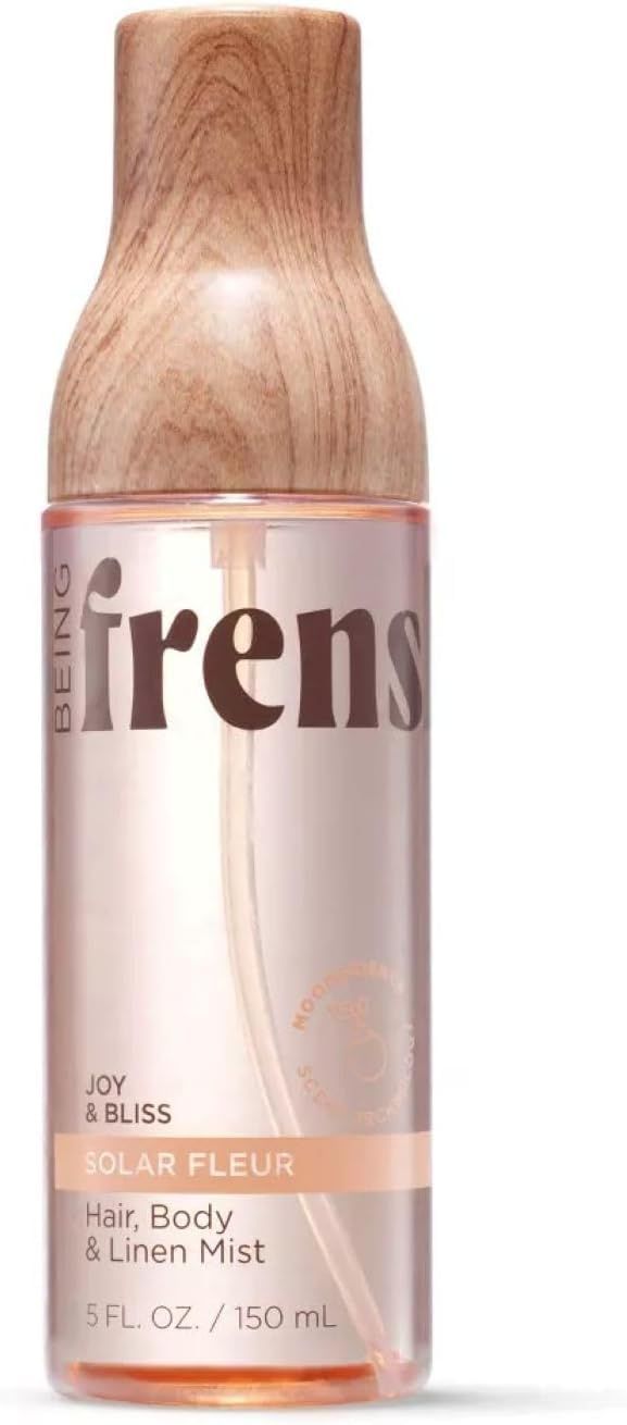 Being Frenshe Hair, Body &amp; Linen Mist Body Spray &amp; Hair Perfume - Solar Fleur - 5 fl oz