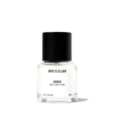 WHO IS ELIJAH Nomad Perfume, Unisex Eau de Parfum for Men &amp; Women, Warm Woody Fragrance with Notes of Egyptian Jasmine, Rose, Saffron, Cedar &amp; Musk, Gifts for Women &amp; Men, Unisex Cologne, 1 Fl Oz