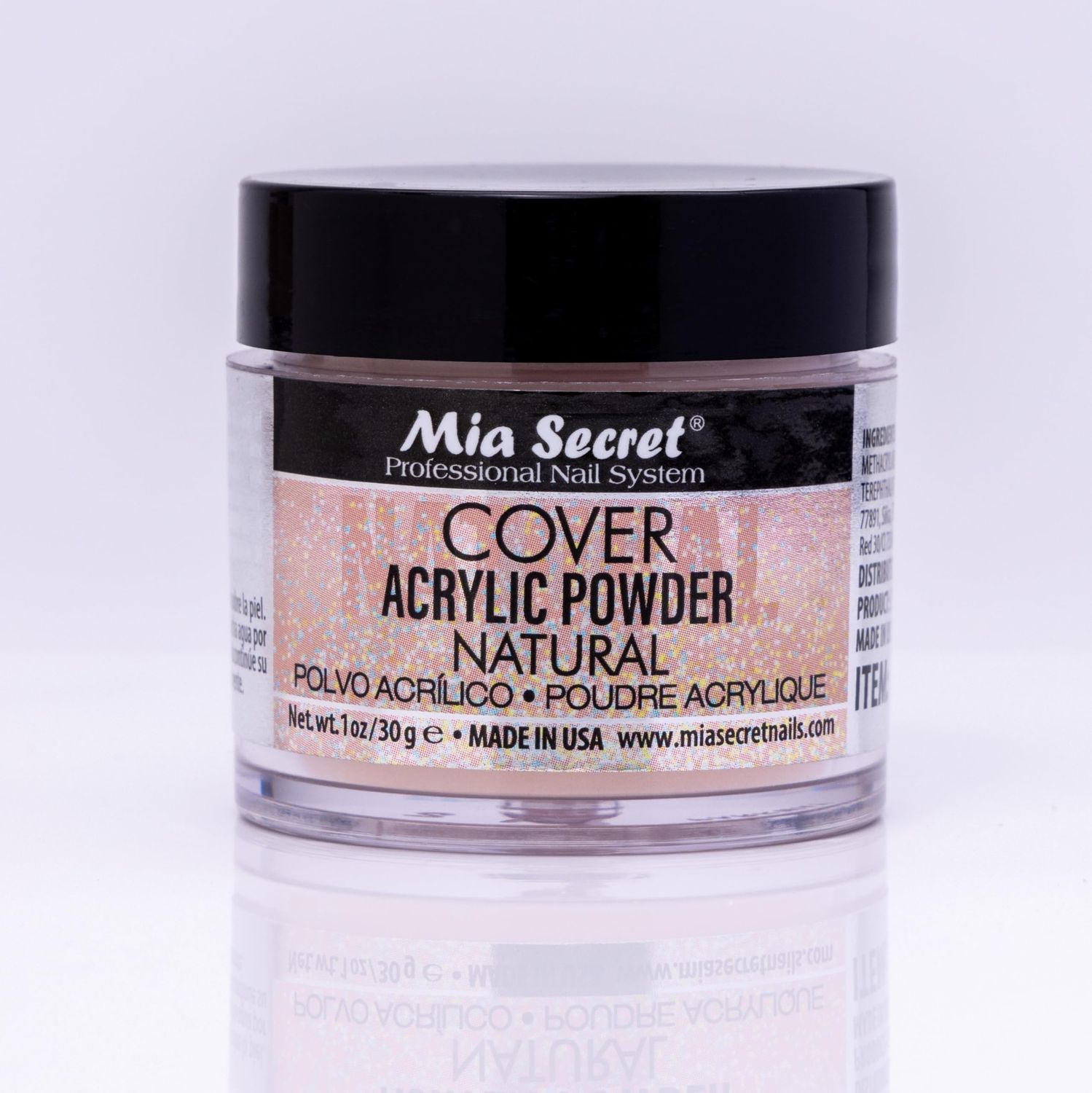 Mia Secret Acrylic Powder Cover Natural 2 oz.