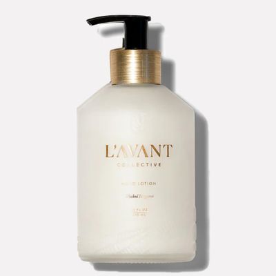 LAVANT Collective Luxury Hand Lotion - High Performing Moisturizing Hand Cream for Dry, Cracked Hands, Nails &amp; Cuticles Bergamot, Orange Blossom, Amber, Cedar Shea Butter 10oz (Blushed Bergamot)