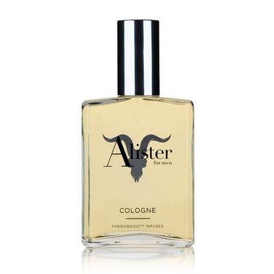 Alister for Men Cologne Plant-Based Pheroboost Infused Fragrance with Clary Sage, Lavendar Blossoms Cedarwood - Vegan, Cruelty-Free, Sulfate-Free, Paraben-Free - 4 oz