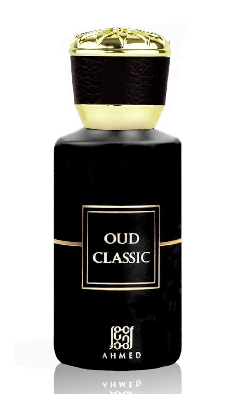 AHMED Oud Classic 50mL EDP, an Oriental blend for Men and Women with Beautifully Oudh Notes Balanced and Light Citrus, Vanilla, Musk and Patchouli