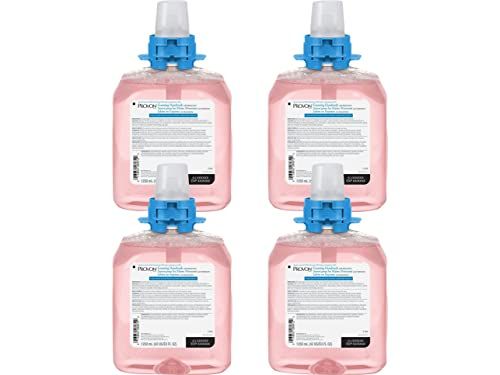 PROVON Foaming Handwash with Moisturizers, Cranberry Fragrance, 1250 mL Foam Hand Soap Refill for PROVON FMX-12 Push Style Dispenser - 5185-04