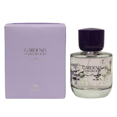 Zara Gardenia Extra Bloom Women Perfume Opulent &amp; Addictive Floral Scent with Gardenia Pistachio Ice Cream Almond Blossom &amp; Caramel Eau de Parfum EDP 90ml (3.04 fl. oz.)