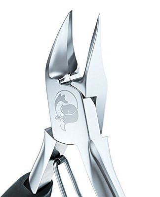 Fox Medical Equipment Toenail Clippers for Thick or Ingrown Nails - Heavy-Duty Soft-Grip Nail Nipper with Surgical-Grade Steel Blades - Professional Tool for Men, Women & Seniors
