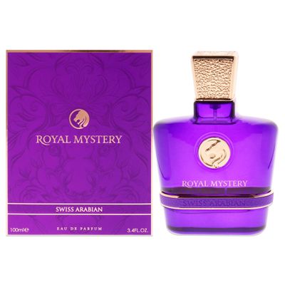 Swiss Arabian Royal Mystery - Luxury Products From Dubai - Long Lasting, Addictive Personal EDP Spray Fragrance - Seductive Signature Aroma - 3.4 Oz