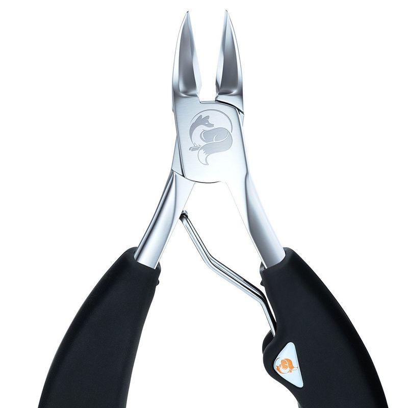 Fox Medical Equipment Toenail Clippers for Thick or Ingrown Nails - Heavy-Duty Soft-Grip Nail Nipper with Surgical-Grade Steel Blades - Professional Tool for Men, Women &amp; Seniors