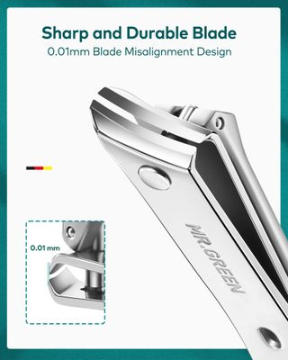 MR.GREEN Manicure Kit 10 in 1, German Stainless Nail Clippers Set, Professional Personal Nail Care Kit Manicure Pedicure Set, Portable Travel Nail Kit with Exquisite Leather Case for Men & Women