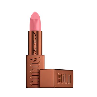 Too Faced Cocoa Bold Lipstick | High Pigment Lip with Creamy Texture Matte Finish, Vegan Cruelty Free, Chocolate Strawberry