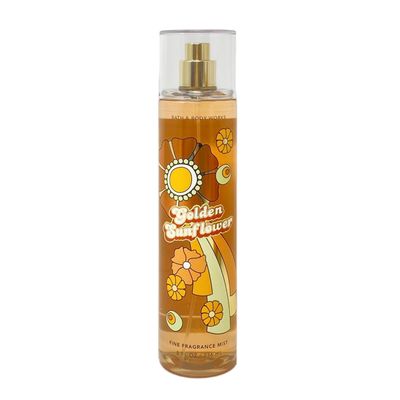Bath &amp; Body Works Fine Fragrance Body Spray Mist 8 fl oz / 236 mL (Golden Sunflowers)