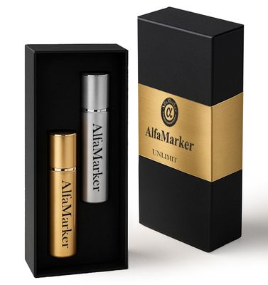 ALFAMARKER Unlimit Unlimit Perfumes for Women with Pheromones - Womens Perfume Set - Long Lasting Scent - Great Holiday Gift Fragrance (55 ml)