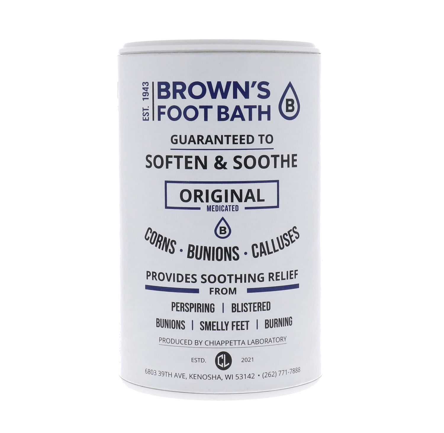 Browns Original Medicated Foot Bath (8oz)