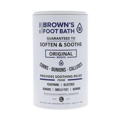 Browns Original Medicated Foot Bath (8oz)