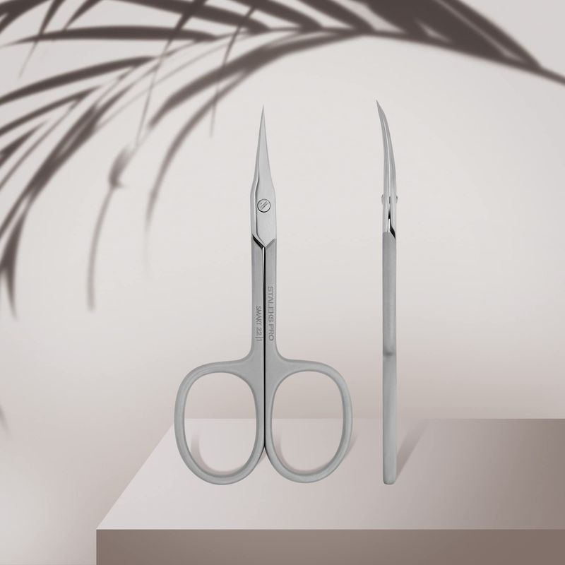 Professional Cuticle Scissors (Blade Length 21 mm) STALEKS Pro Smart SS-22/1