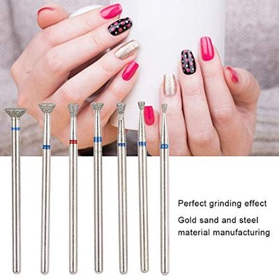Multi-Functional Nail Art Manicure Drill Bits Electric Manicure Grinding Head Tool for Acrylic Gel Nails Cuticle Manicure Pedicure( 03)