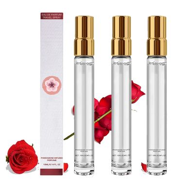 AUJ 3PCS Alloura Pheromone Perfume For Women, Alloura Fragrance Pheromone Perfume Attract Men, Long Lasting Fragrance, Increase Self Confidence for Women