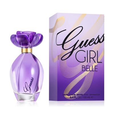 GUESS Girl Belle Eau de Toilette 3 Piece Gift Set - Perfume Spray 3.4 Fl. Oz., Travel Spray 0.5 Fl. Oz., &amp; Body Lotion 6.7 Fl. Oz