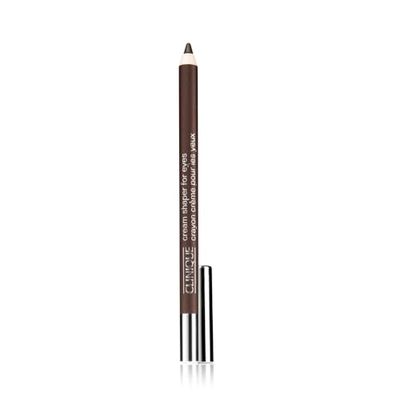 Clinique Cream Shaper Eyeliner Pencil For Eyes | Water Resistant Non-Smudging, Chocolate Lustre, 1 Count