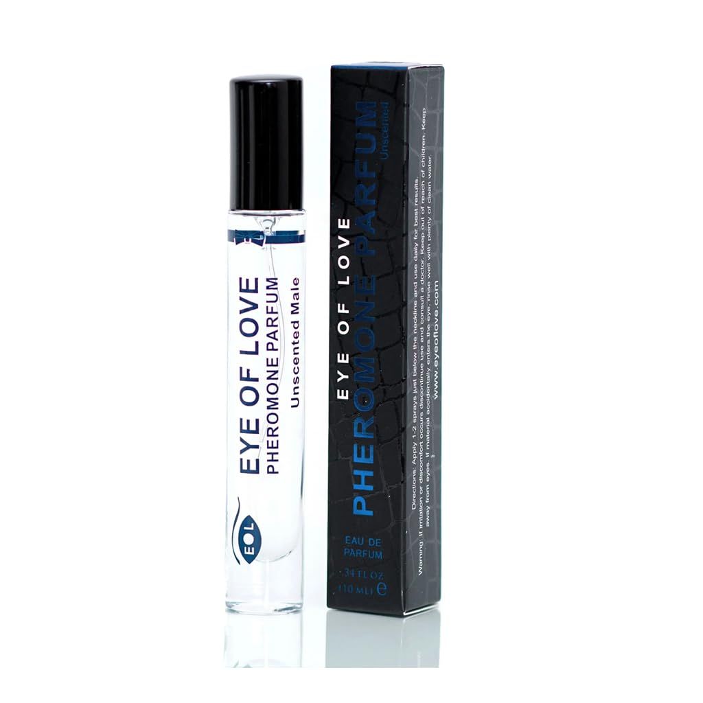 Eye of Love Unscented Pheromone Perfume for Men - 10ml - Attract Her - Combine with Your Favorite Cologne for Personalized Appeal