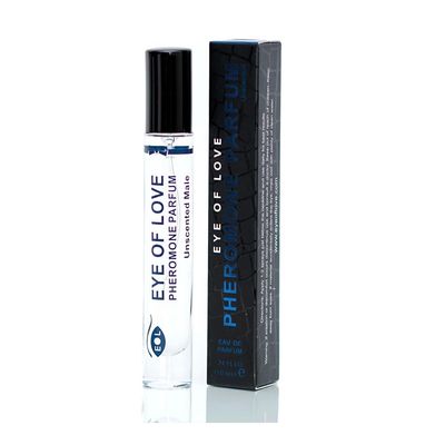 Eye of Love Unscented Pheromone Perfume for Men - 10ml - Attract Her - Combine with Your Favorite Cologne for Personalized Appeal