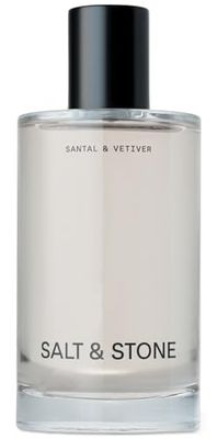 Salt &amp; Stone Body Mist, Santal &amp; Vetiver Scent, Skincare Infused Perfume Hair &amp; Body Spray for Women and Men, Hydrating Fragrance with Glycerin and Red Algae, Vegan, Cruelty Free, 3.4 fl oz