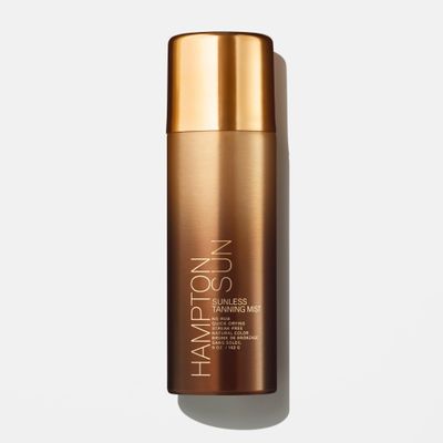 Hampton Sun Sunless Tanning Mist | Face Body Self-Tanner | No-Rub Mess-Free | Streak-Free, Long-Lasting, Natural-Looking Color| No Transfer Clear Mist | Quick-Dry | Award-Winning | All Skin Types