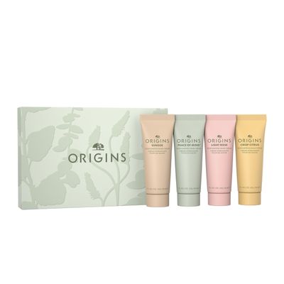 Origins Hand Cream Essentials Set | Softens Dry Skin | With Plant-Derived Glycerin &amp; Meadowfoam Seed Oil