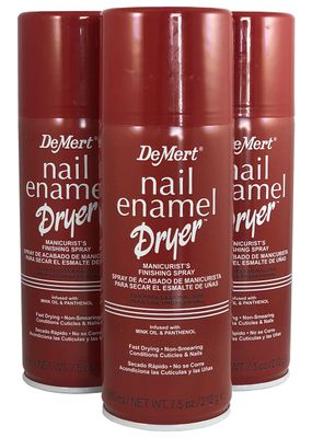 Demert Nail Enamel Dryer-7.5 oz (3-Pack)