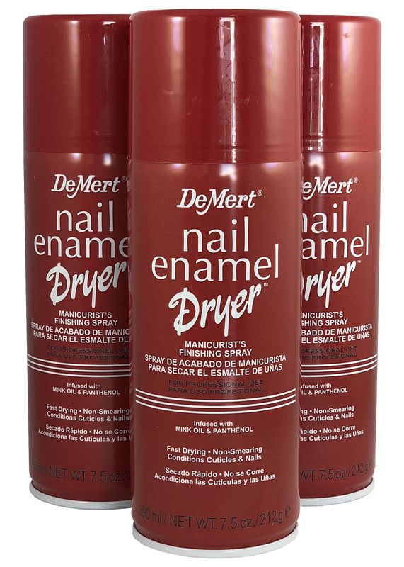 Demert Nail Enamel Dryer-7.5 oz (3-Pack)
