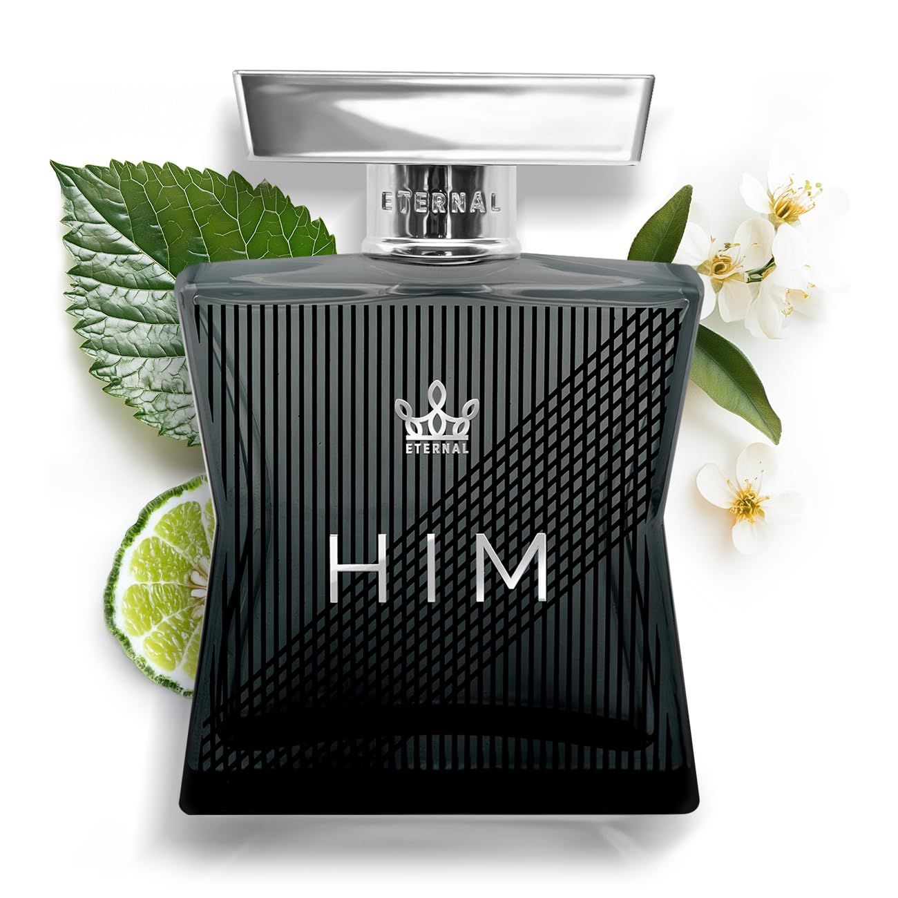 Eternal Fragrance Eternal Him EDP Inspired by Y.SLs Myslf, 3.4 oz (100ml) Long-lasting, Vegan, Clean Ingredients, Cologne Spray, 2000 sprays per bottle